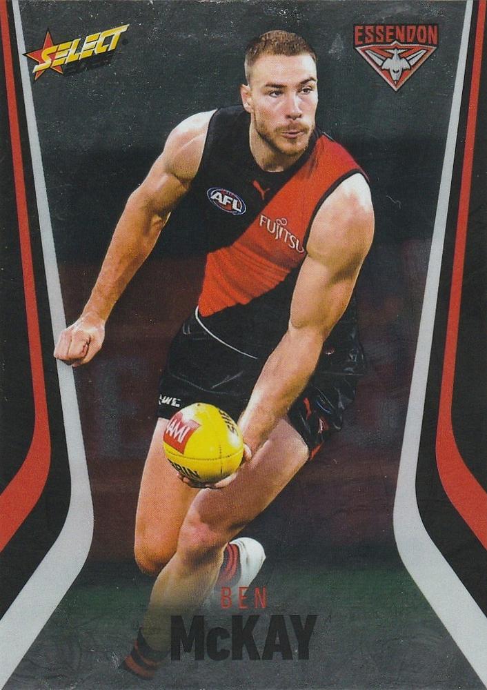 Ben Mckay #S61 Essendon Bombers | 2026 Select AFL Footy Stars Silver Foil