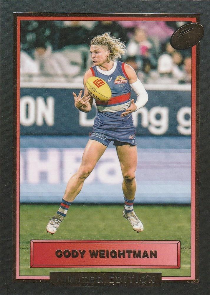 Cody Weightman #SR162 Western Bulldogs | 2026 Select AFL Footy Stars - Select Rewind