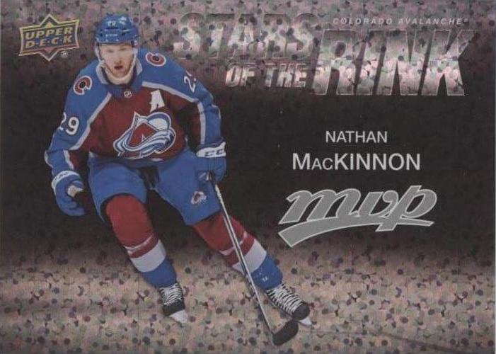 Nathan MacKinnon #SS-12 Colorado Avalanche | 2023-24 Upper Deck MVP Stars of the Rink