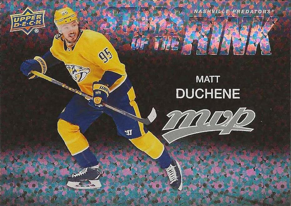 Matt Duchene #SS-15 Nashville Predators | 2023-24 Upper Deck MVP Stars of the Rink