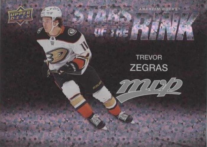 Trevor Zegras #SS-19 Anaheim Ducks | 2023-24 Upper Deck MVP Stars of the Rink