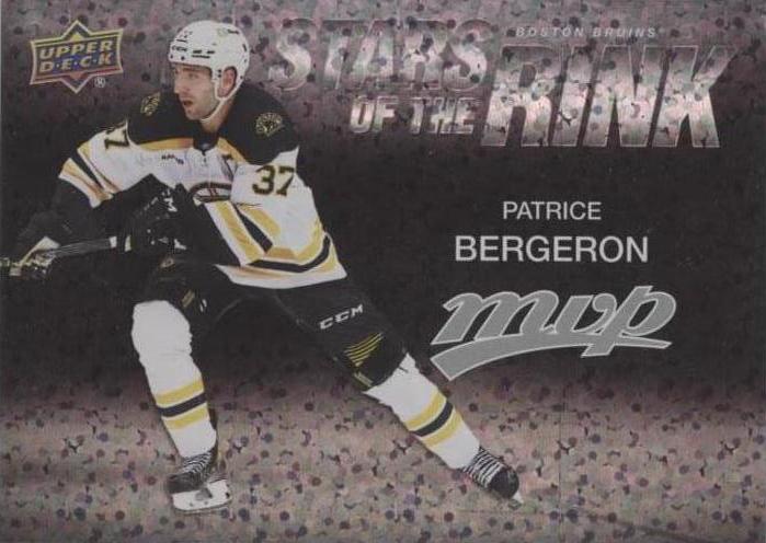 Patrice Bergeron #SS-25 Boston Bruins | 2023-24 Upper Deck MVP Stars of the Rink