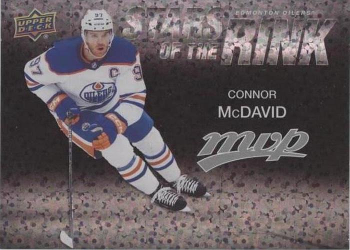 Connor McDavid #SS-4 Edmonton Oilers | 2023-24 Upper Deck MVP Stars of the Rink