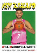 Will McDowell-White #TB-21 New Zealand Breakers | 2023-24 Topps NBL - 1971 Topps Basketball