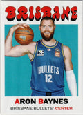 Aron Baynes #TB-4 Brisbane Bullets | 2023-24 Topps NBL - 1971 Topps Basketball