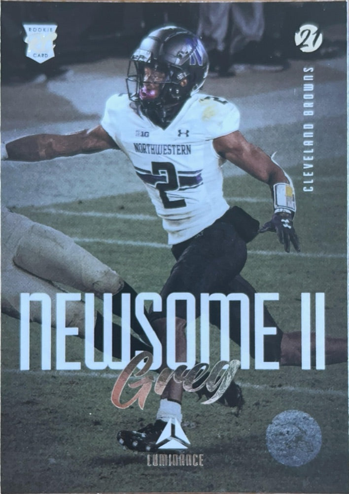 Greg Newsome II #134 | 2021 Panini Luminance (front)