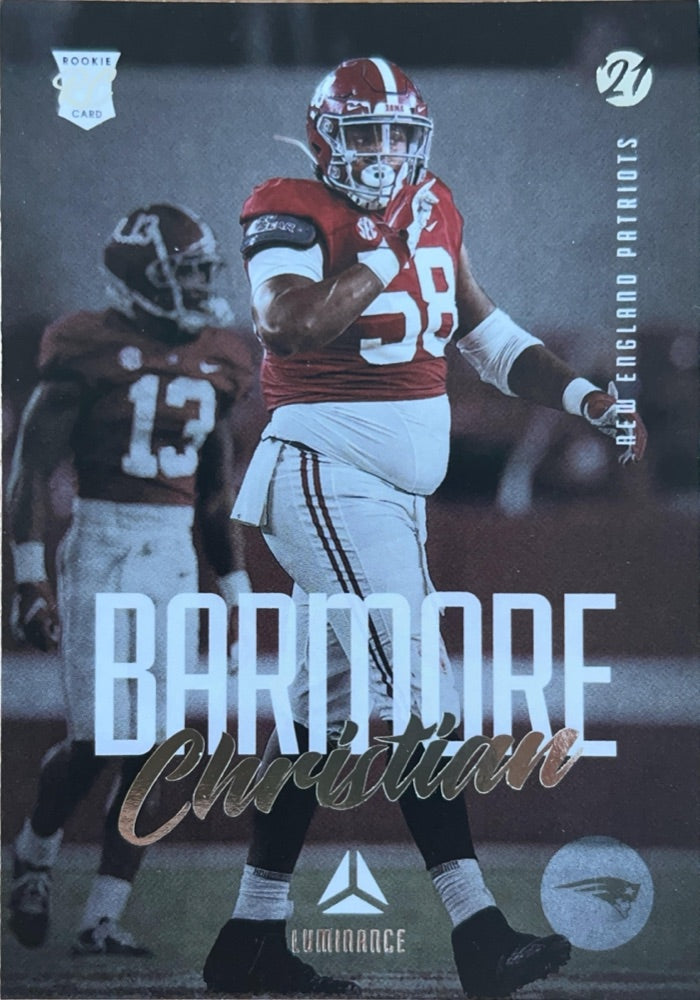 Christian Barmore #176 | 2021 Panini Luminance (front)