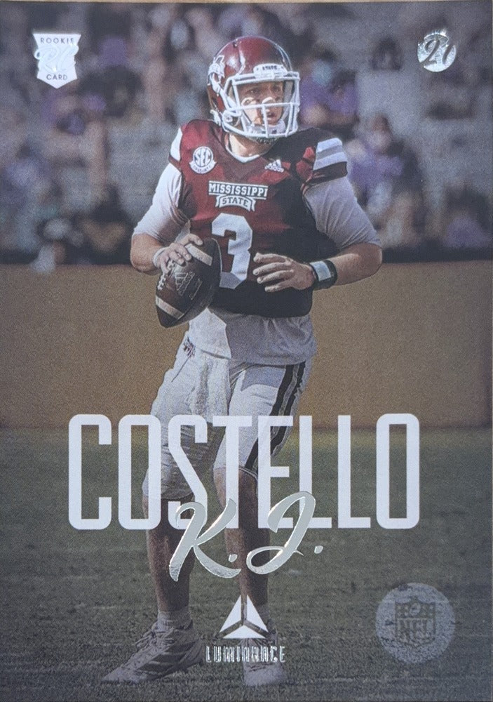 K.J. Costello #149 Rookie | 2021 Panini Luminance | NFL Football (front)