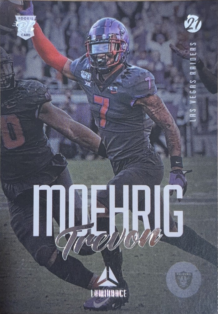Trevon Moehrig #191 Rookie | 2021 Panini Luminance | NFL Football (front)