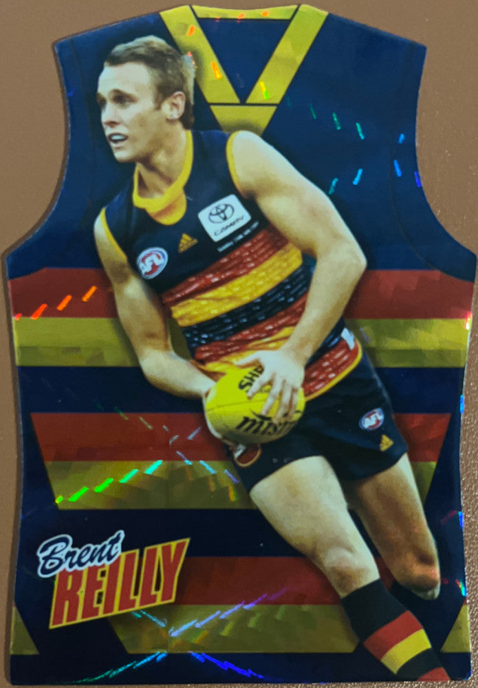 Brent Reilly #GDC14 Adelaide Crows | 2010 Select AFL Champions - Holographic Guernseys (front)