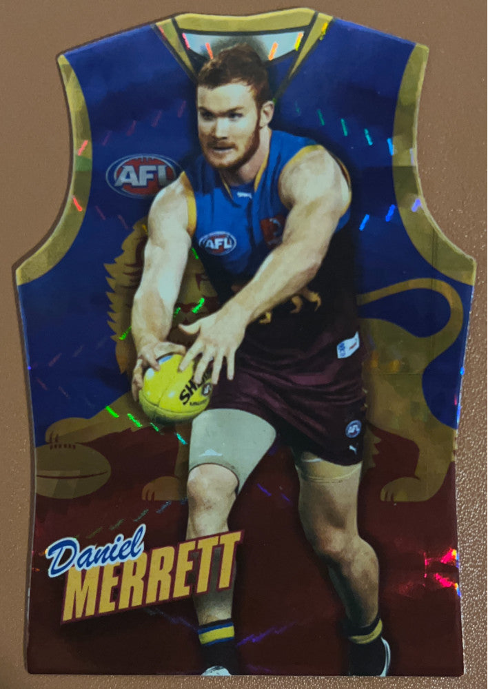Daniel Merrett #GDC21 Brisbane Lions | 2010 Select AFL Champions - Holographic Guernseys (front)