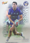 Mitchell Moses #137 Parramatta Eels | 2026 Select NRL League Heroes Silver (front)