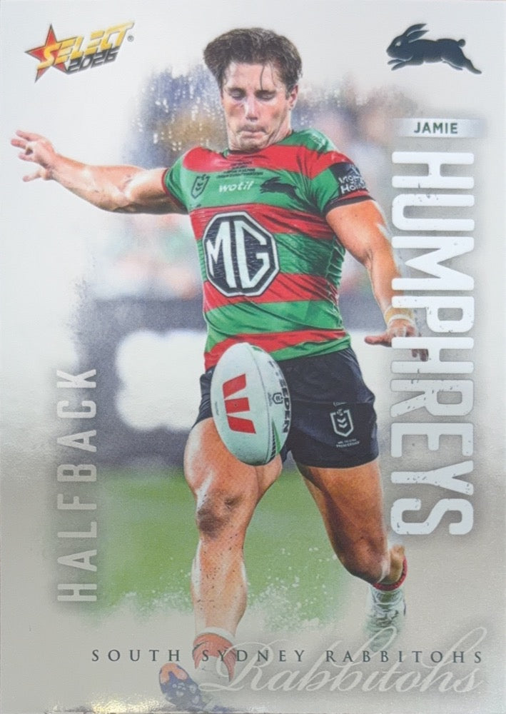 Jamie Humphreys #161 | 2026 Select NRL League Heroes Silver (front)