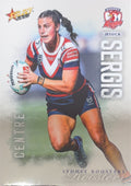 Jessica Sergis #261 Sydney Roosters | 2026 Select NRL League Heroes Silver (front)