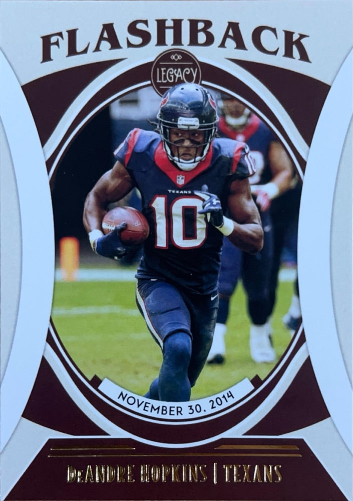 DeAndre Hopkins #FB-14 | 2021 Panini Legacy Flashback (front)