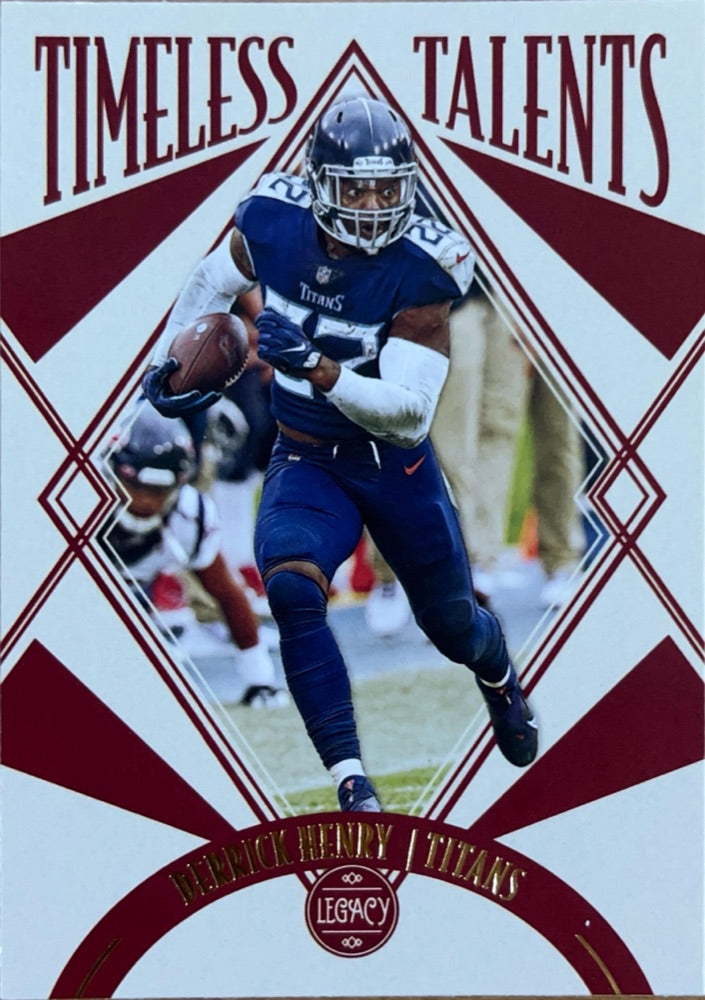 Derrick Henry #TT-6 | 2021 Panini Legacy Timeless Talents (front)