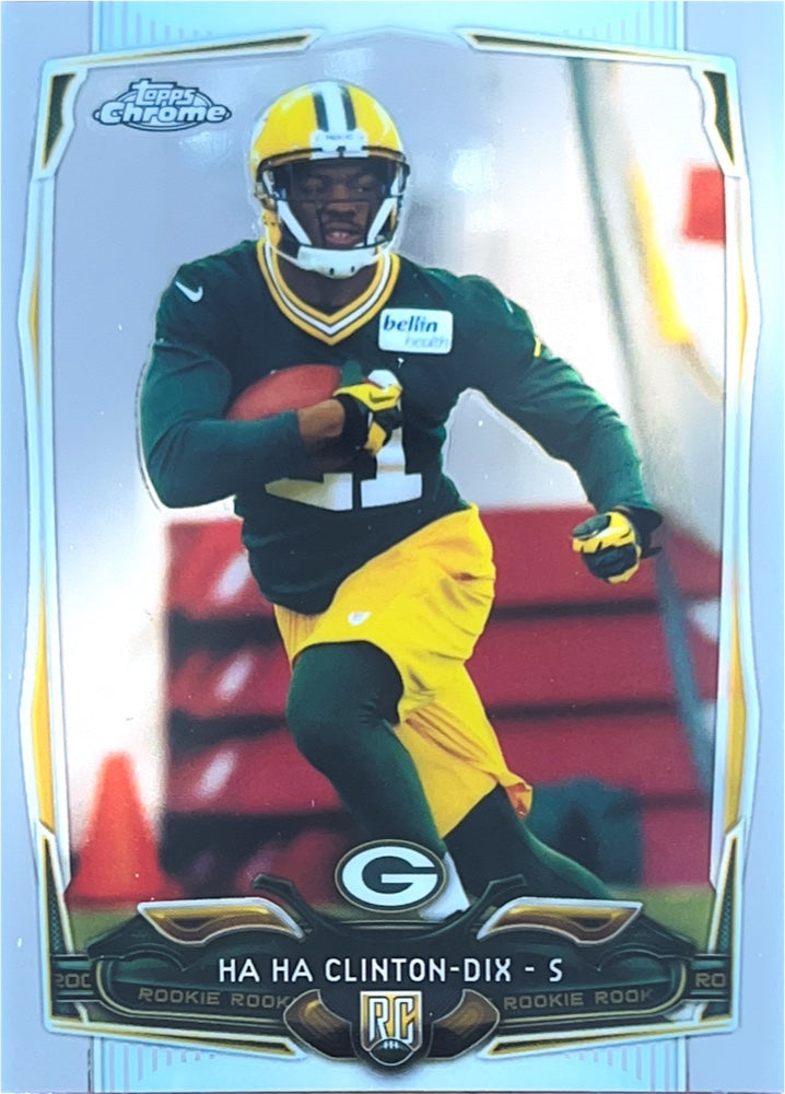 Ha Ha Clinton-Dix #159 Rookie | 2014 Topps Chrome | NFL Football (front)