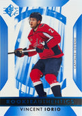 Vincent Iorio #111 Washington Capitals Rookie Authentics | 2023-24 SP Blue (front)