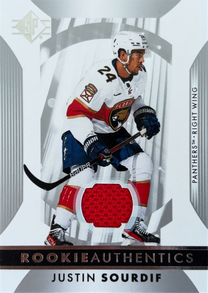 Justin Sourdif #105 Florida Panthers | 2023-24 SP Jersey (front)
