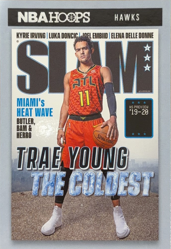 Trae Young #6 Atlanta Hawks | 2020-21 Hoops Slam (front)