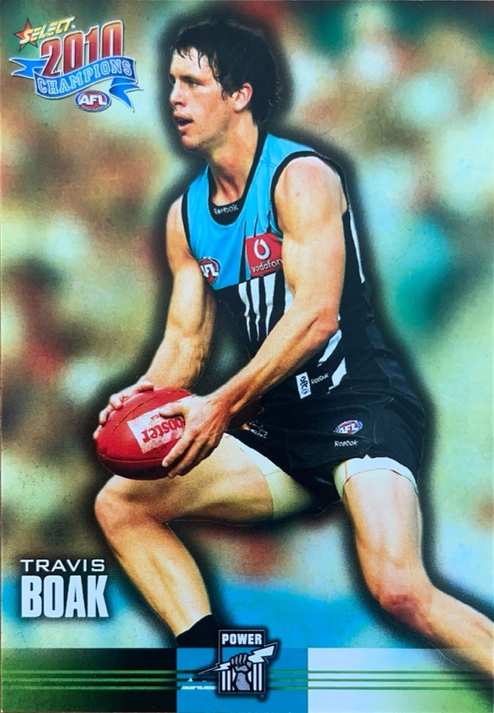 Travis Boak #127 Port Adelaide Power | 2010 Select AFL Champions (front)