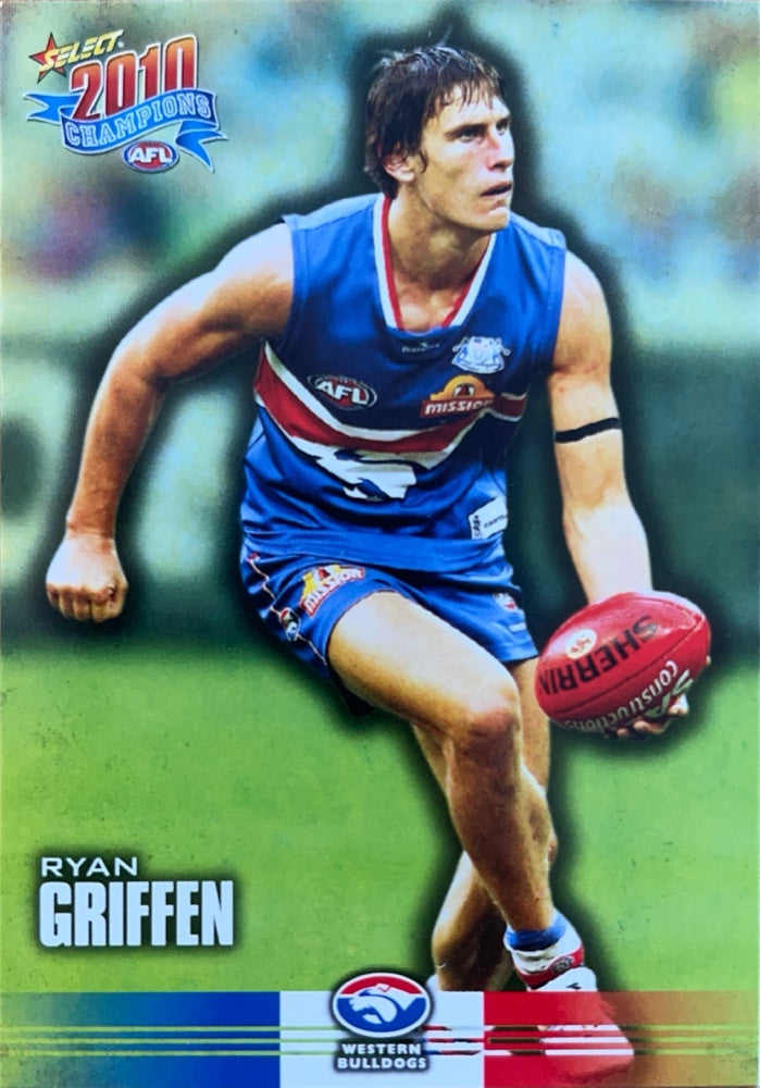 Ryan Griffen #188 Western Bulldogs | 2010 Select AFL Champions (front)