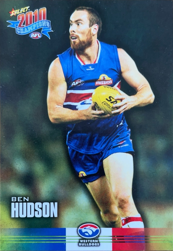 Ben Hudson #194 Western Bulldogs | 2010 Select AFL Champions (front)